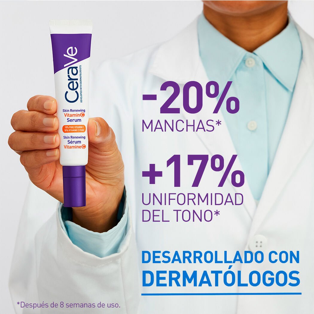 Skin Renewing Serum Vitamina C Cerave 30ml, , large image number 4