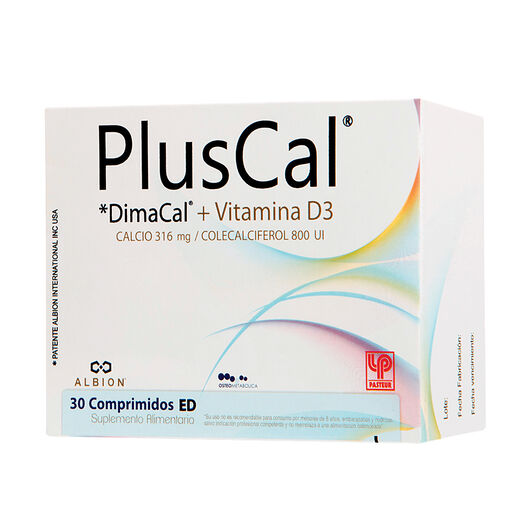 Pluscal x 30 Comprimidos, , large image number 0
