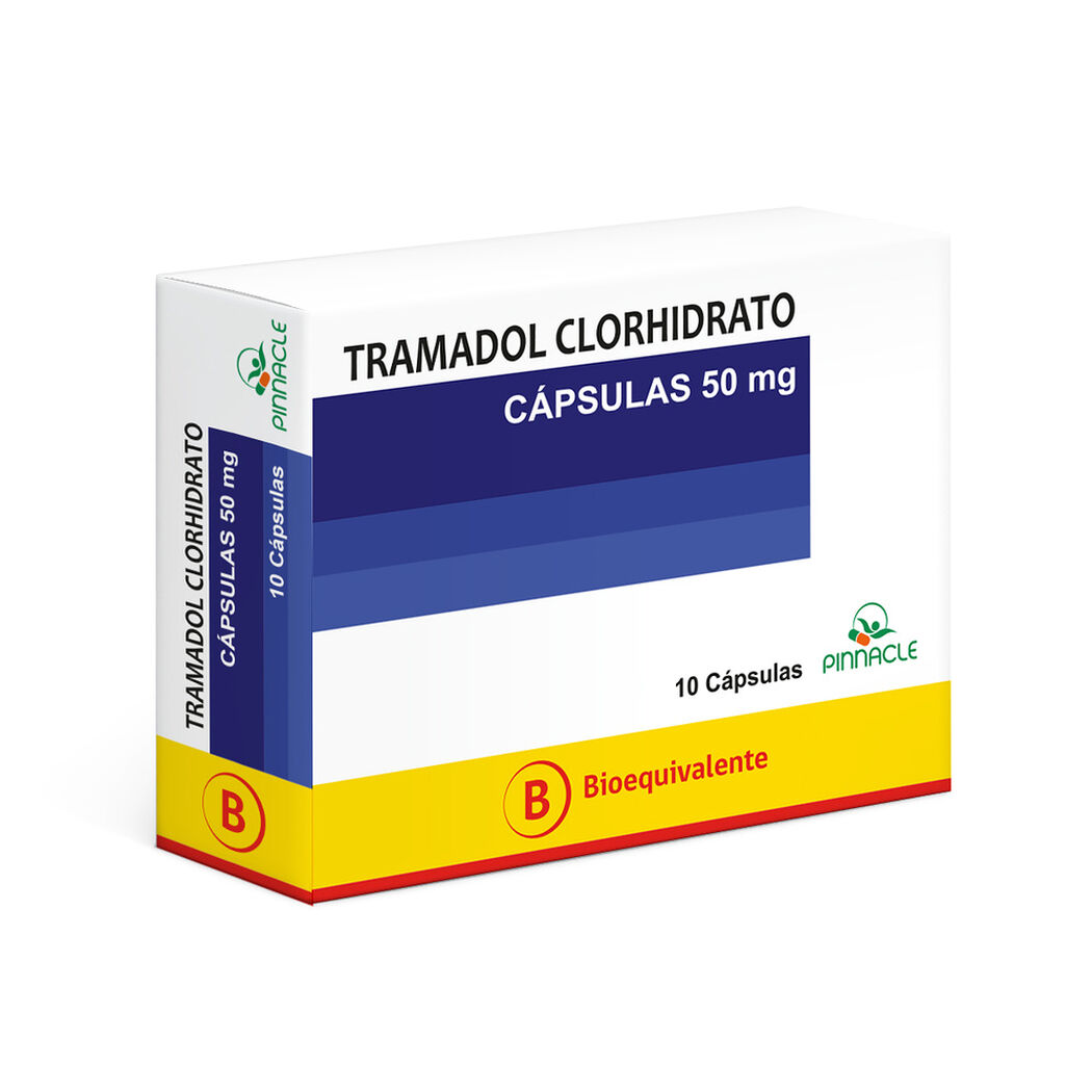 Tramadol Clorhidrato 50 mg x 10 Capsulas, , large image number 0