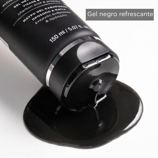 Gel Limpiador Negro Detox 150ml Apivita, , large image number 3