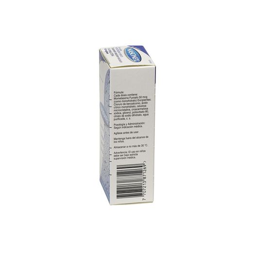 Nasonex Suspensión Nasal para Nebulización 50 mcg / dosis x 280 dosis  (Cenabast) - EcoFarmacias