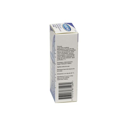 Nasonex  50 mcg/Dosis Suspension Nasal para Nebulizacion x 140 Dosis, , large image number 1