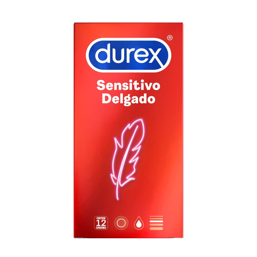 Preservativos Durex Sensitivo Delgado 12 un, , large image number 4