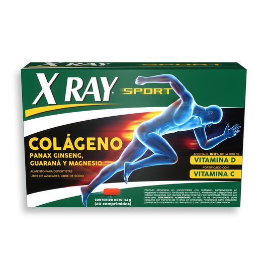 X Ray Sport Colágeno Comprimidos 60, , large image number 0