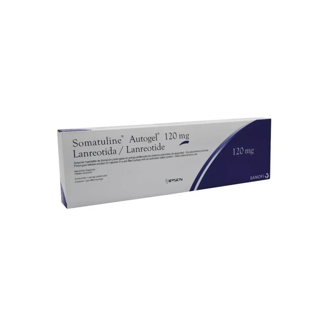 Somatuline Autogel 120 mg Jeringa Prellenada, , large image number 0