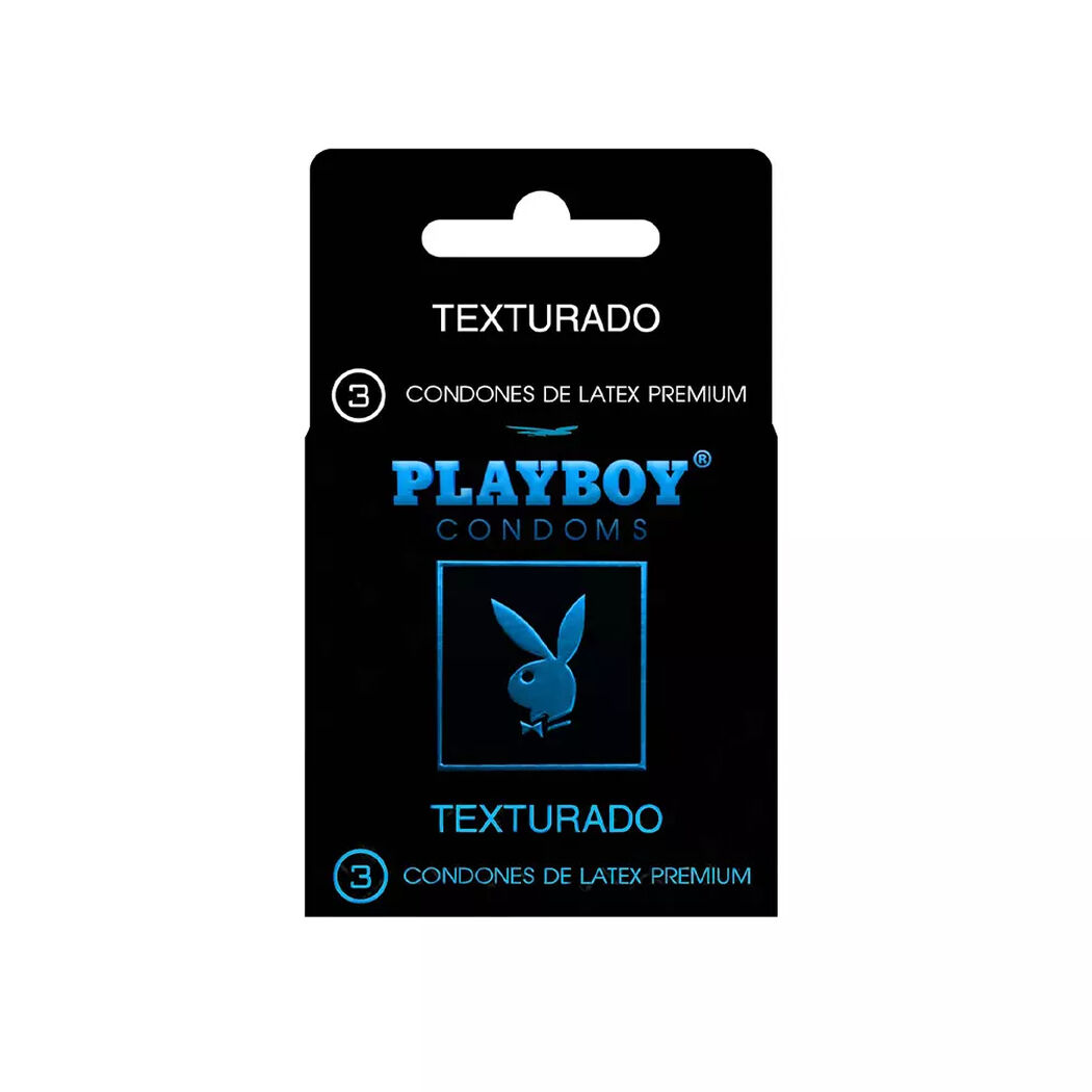 Preservativos Playboy Texturado X 3 Un, , large image number 0