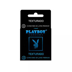 Preservativos Playboy Texturado X 3 Un