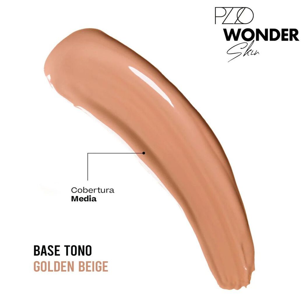 Base de Maquillaje Wonder Skin Golde Beige 35 ml Petrizzio, , large image number 1