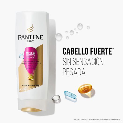Pantene Pack Micelar Purifica & Hidrata Shampoo 400 mL+ Acondicionador 400 mL x 1 Pack, , large image number 1