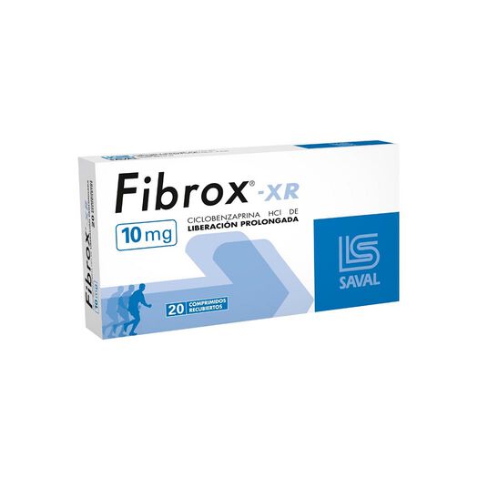 Fibrox XR 10 mg x 20 Comprimidos Recubiertos de Liberación Prolongada, , large image number 0