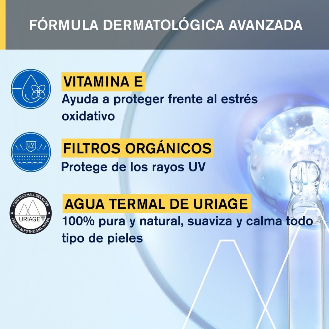 Protector Solar Uriage Bariesun Bruma Seca FPS 50+ 200 mL, , large image number 3