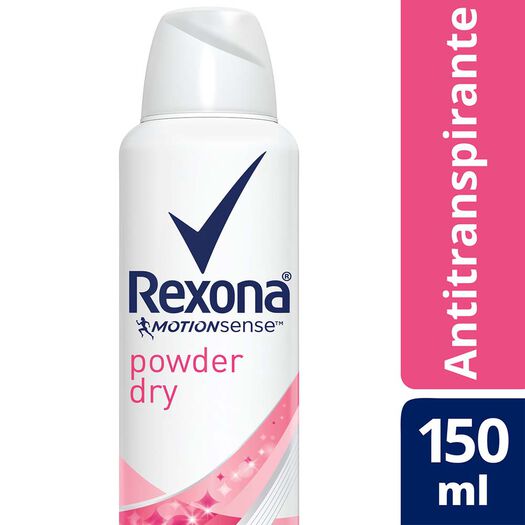 Rexona Desodorante Spray Powder Dry x 150 mL, , large image number 0