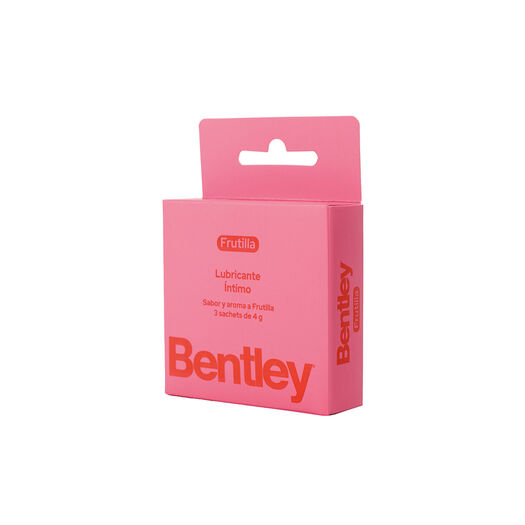 Sachets Lubricante Frutilla Bentley 4G X3 Un, , large image number 1