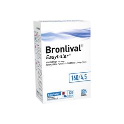 Bronlival Easyhaler 160mcg/4,5mcg/dosis Polvo para Inhalación Oral Envase 120 dosis