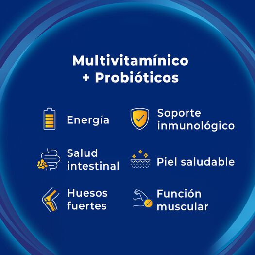 Multivitamínico con Minerales y Probióticos Bion3 30 Comprimidos Recubiertos, , large image number 1