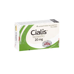 Cialis 20 mg x 4 Comprimidos Recubiertos