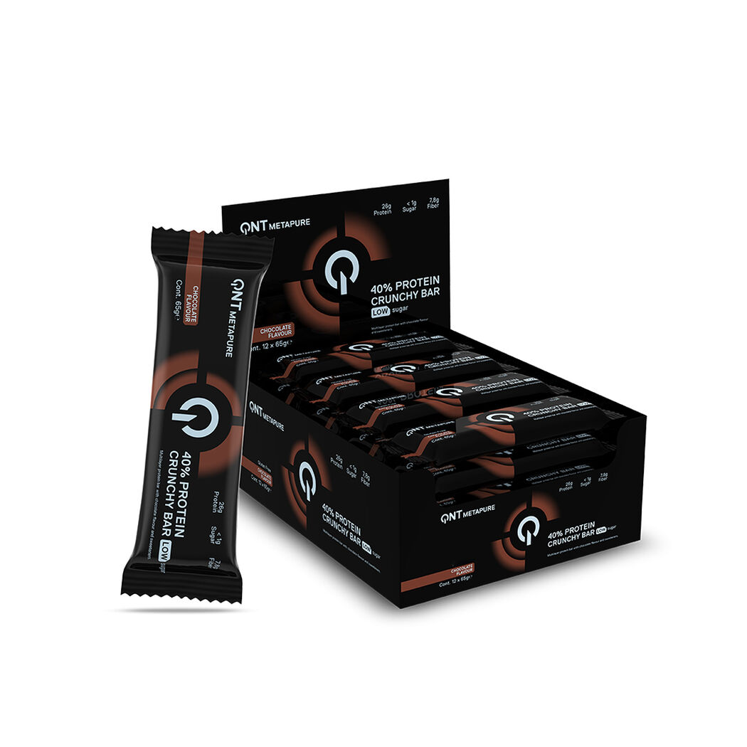 Protein Crunchy 40% Barra Chocolate 65 Gr, , large image number 1