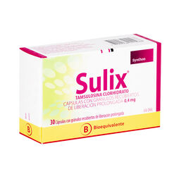 Sulix 0.4 mg x 30 Cápsulas con Gránulos de Liberación Prolongada