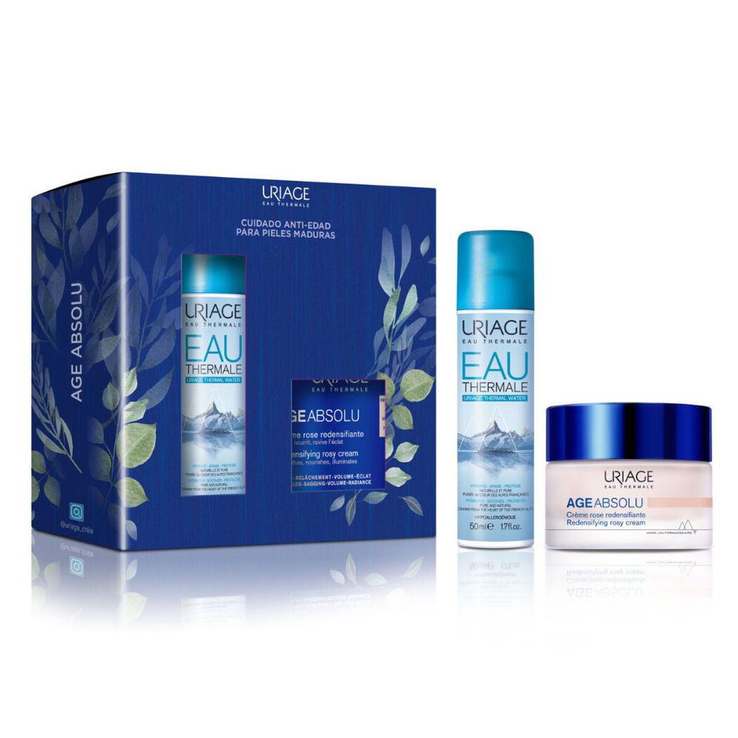 Uriage Set Age Crema Dia 50Ml+ Agua Termal 50Ml, , large image number 0