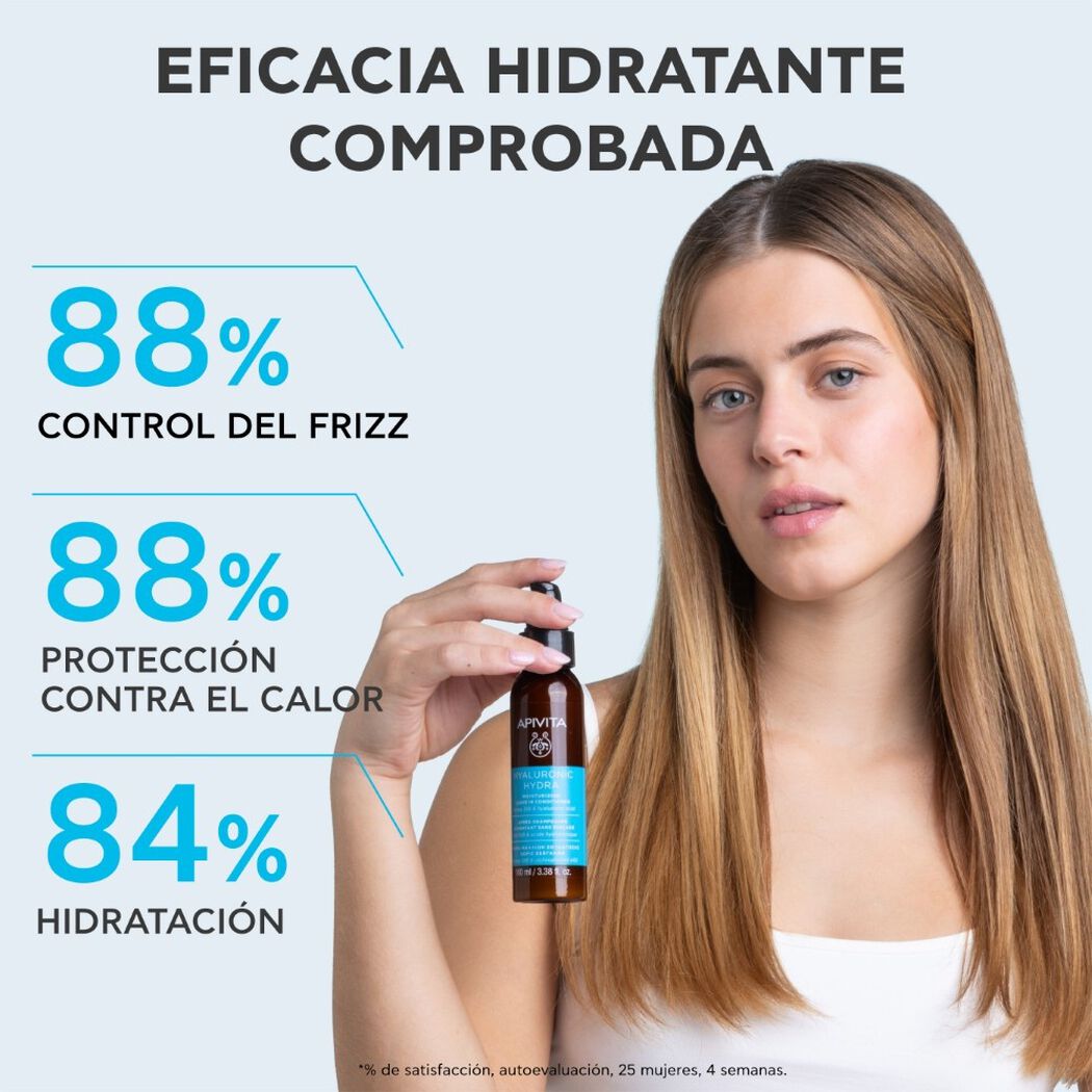Acondicionador Apivita Cabello Hidratante 100 mL, , large image number 2