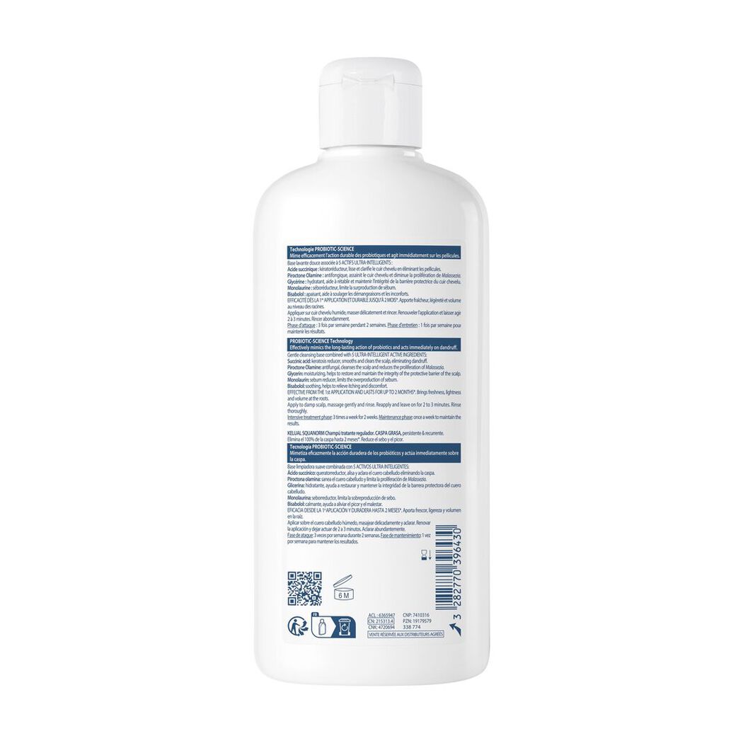 Shampoo Kelual Squanorm Caspa Grasa 400 mL, , large image number 1
