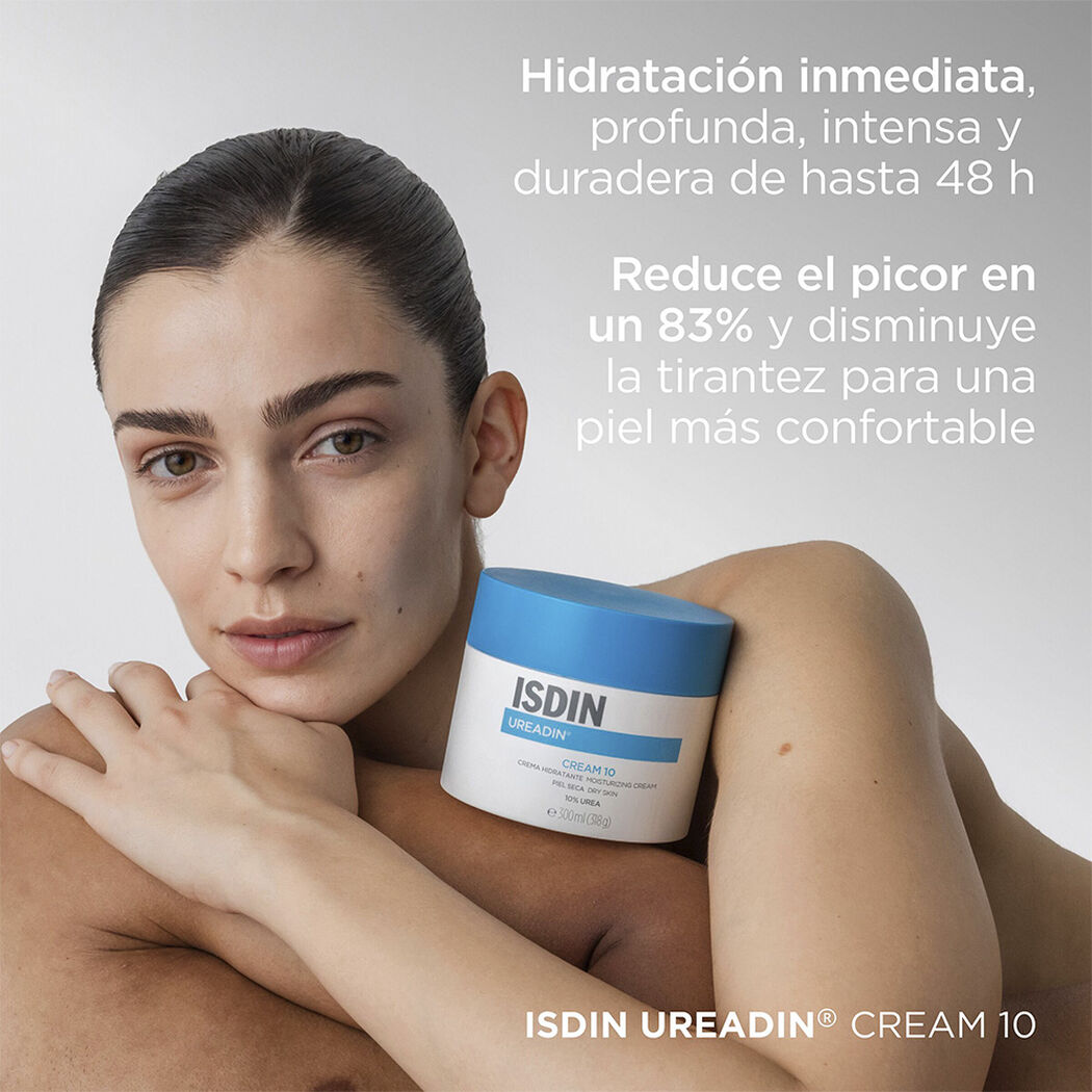 Crema Corporal Isdin Ureadin 10% Urea Hidratación Intensa 300 mL, , large image number 2