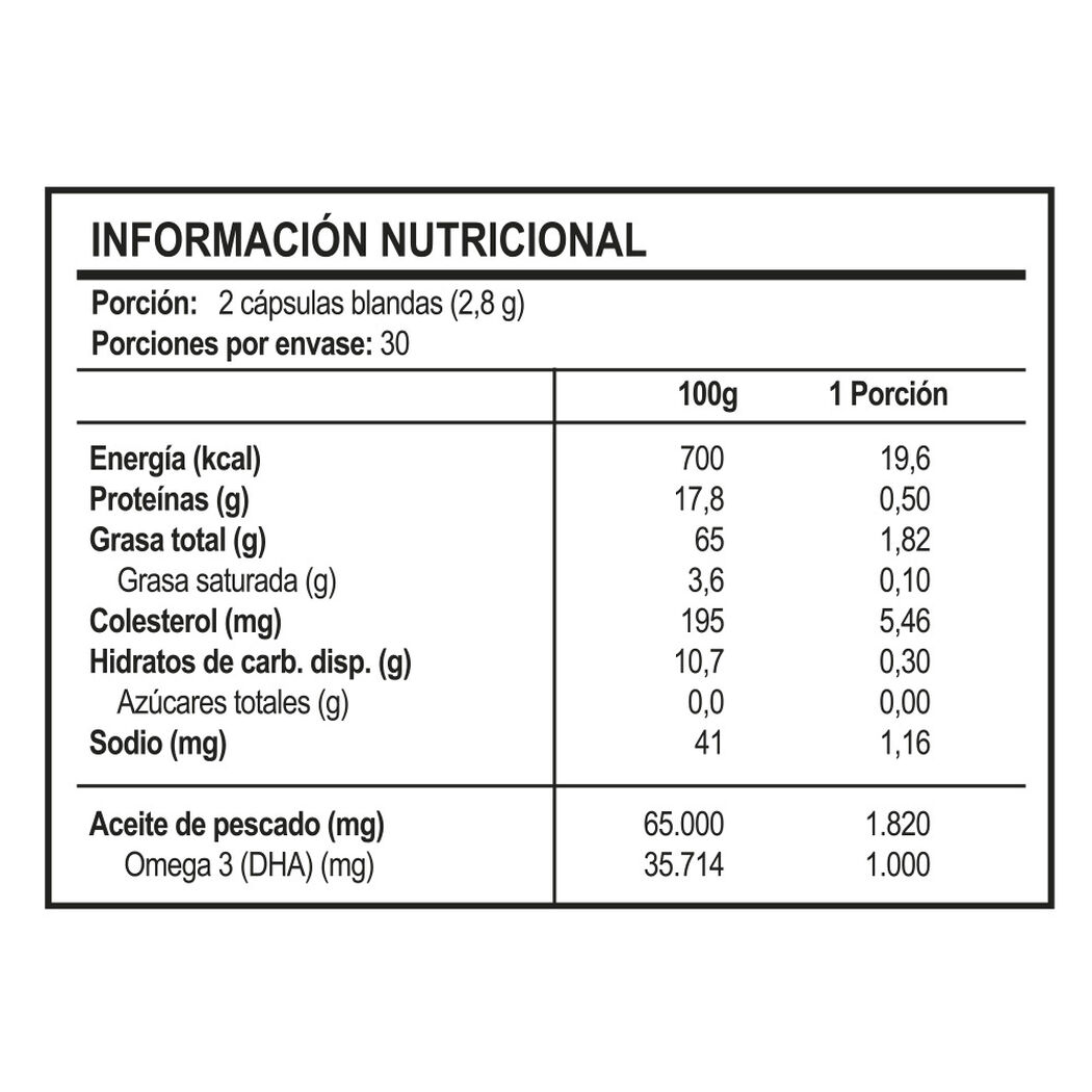 Vitaday Dha 500 Mg 60 Cápsulas Blandas, , large image number 1