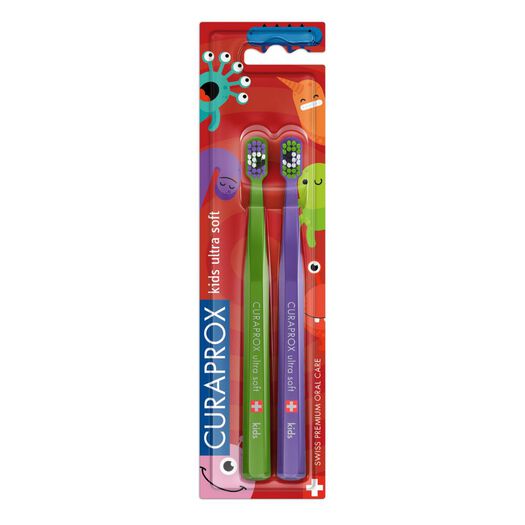 Cepillo Dental Curaprox Niños Ultra Soft 2 Unidades, , large image number 0