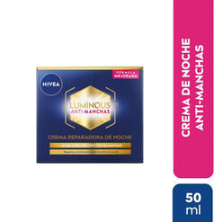 Crema Facial Nivea Luminous 630 Noche Anti Manchas 50 ml