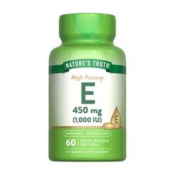 Vitamina E Nature's Truth 1000IU 450Mg 60 un