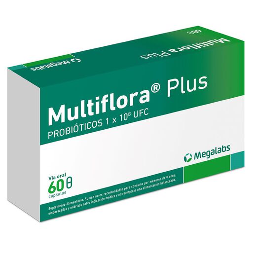 Multiflora Plus x 60 Cápsulas, , large image number 0