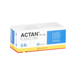 Actan 20 mg x 60 Cápsulas