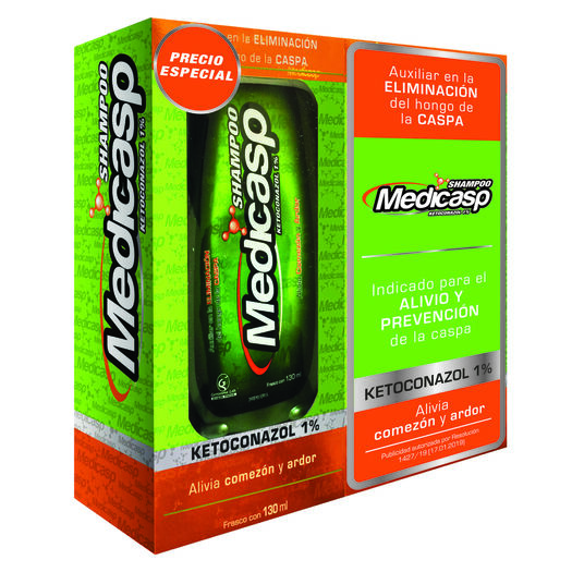Medicasp 1 % Shampoo Pack x 1 Pack, , large image number 0