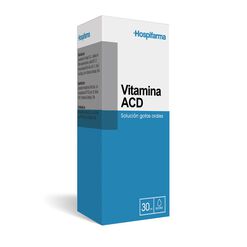 Vitamina ADC x 30 ml Solución Oral para Gotas HOSPIFARMA CHILE LTD