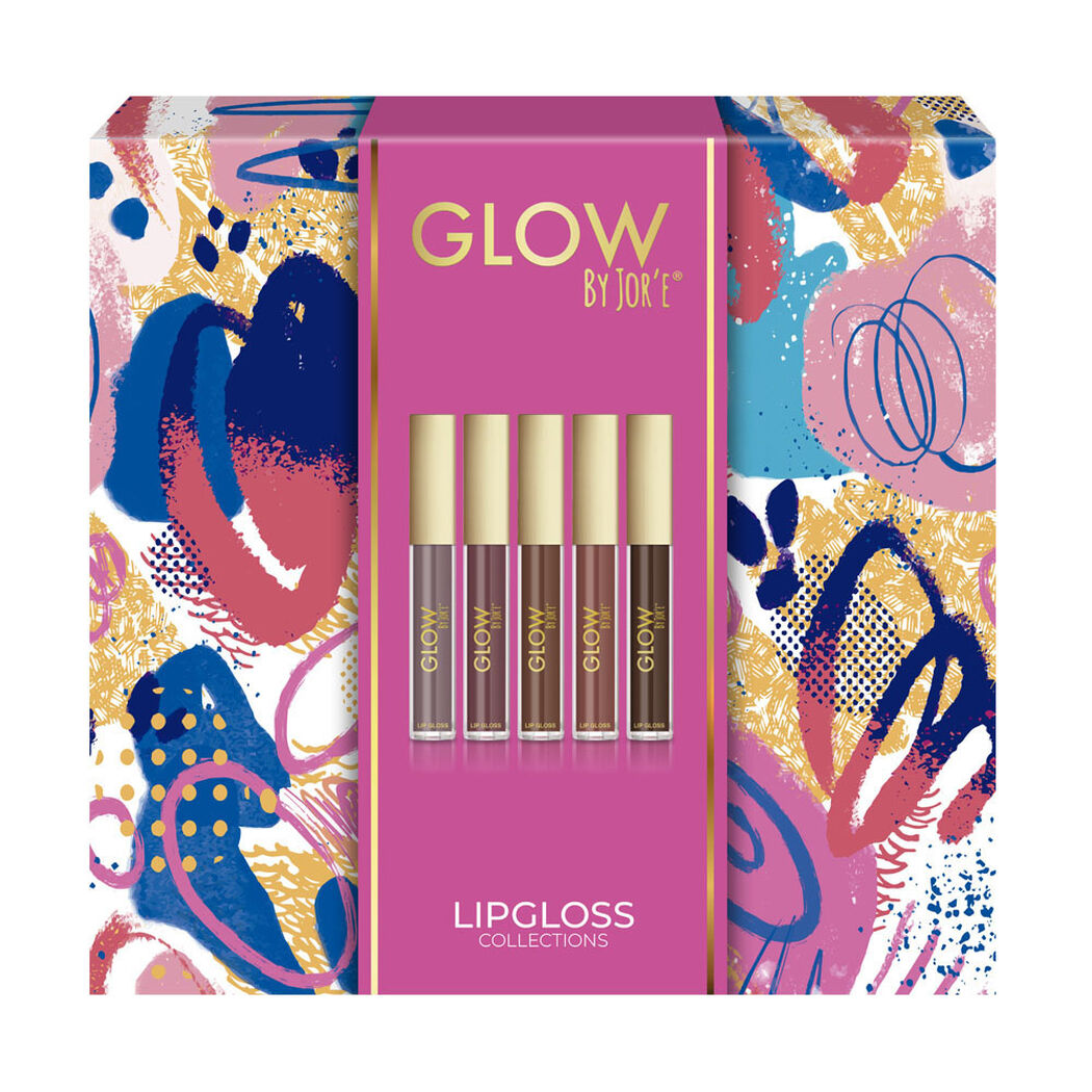 Set de brillos labiales x5 unidades Glow by Jor'e, , large image number 0