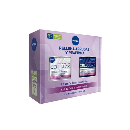 Pack Nivea Expert Filler Día +Noche 50Ml, , large image number 0