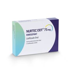 Nurtec ODT 75 mg Liofilizado Oral x 2 Sobres