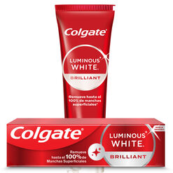 Pasta Dental Colgate Luminous White Brilliant 75 mL 2 un