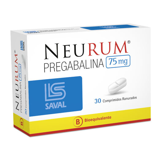Neurum 75 mg x 30 Comprimidos, , large image number 0