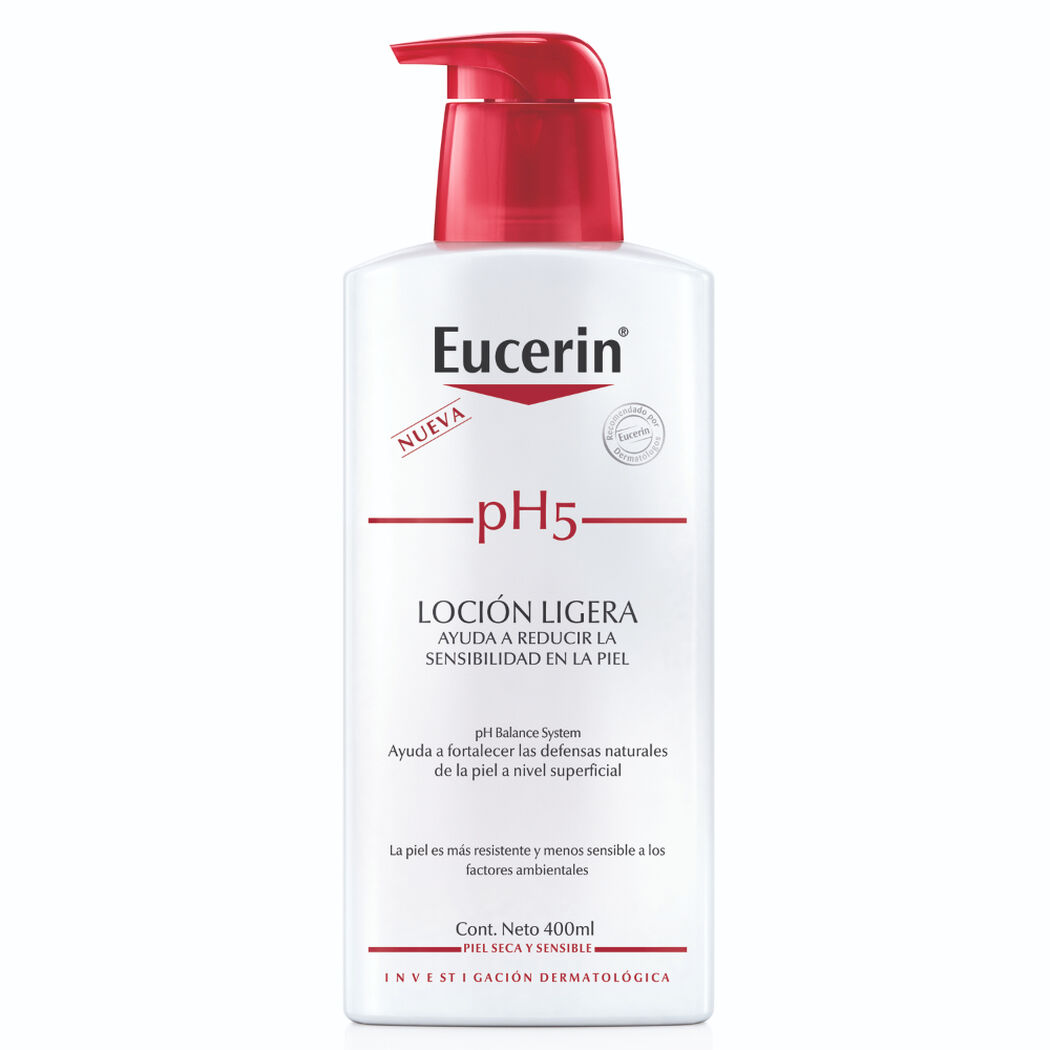 Loción Eucerin Ph5 Textura Ligera 400 mL, , large image number 0