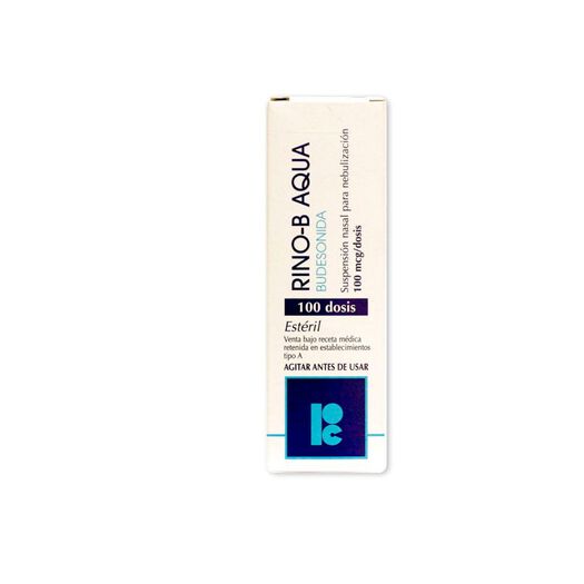 Rino-B Aqua 100 mcg/Dosis x 100 Dosis Suspensión Nasal Para Nebulizacion, , large image number 0