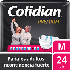 Panal Adulto Cotidian Premium M 24 Unidades.