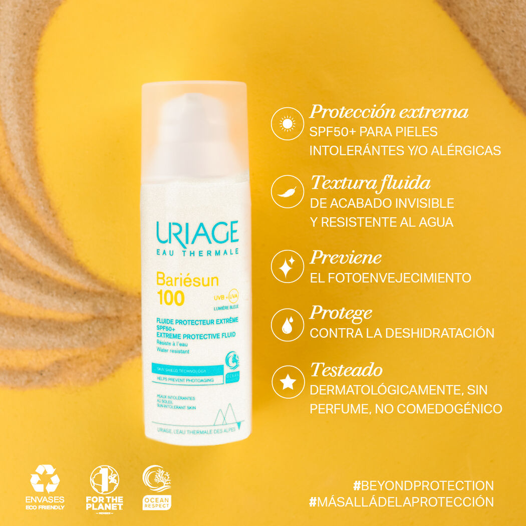 Protector Solar Uriage Bariesun 100 FPS 50 50 mL, , large image number 4