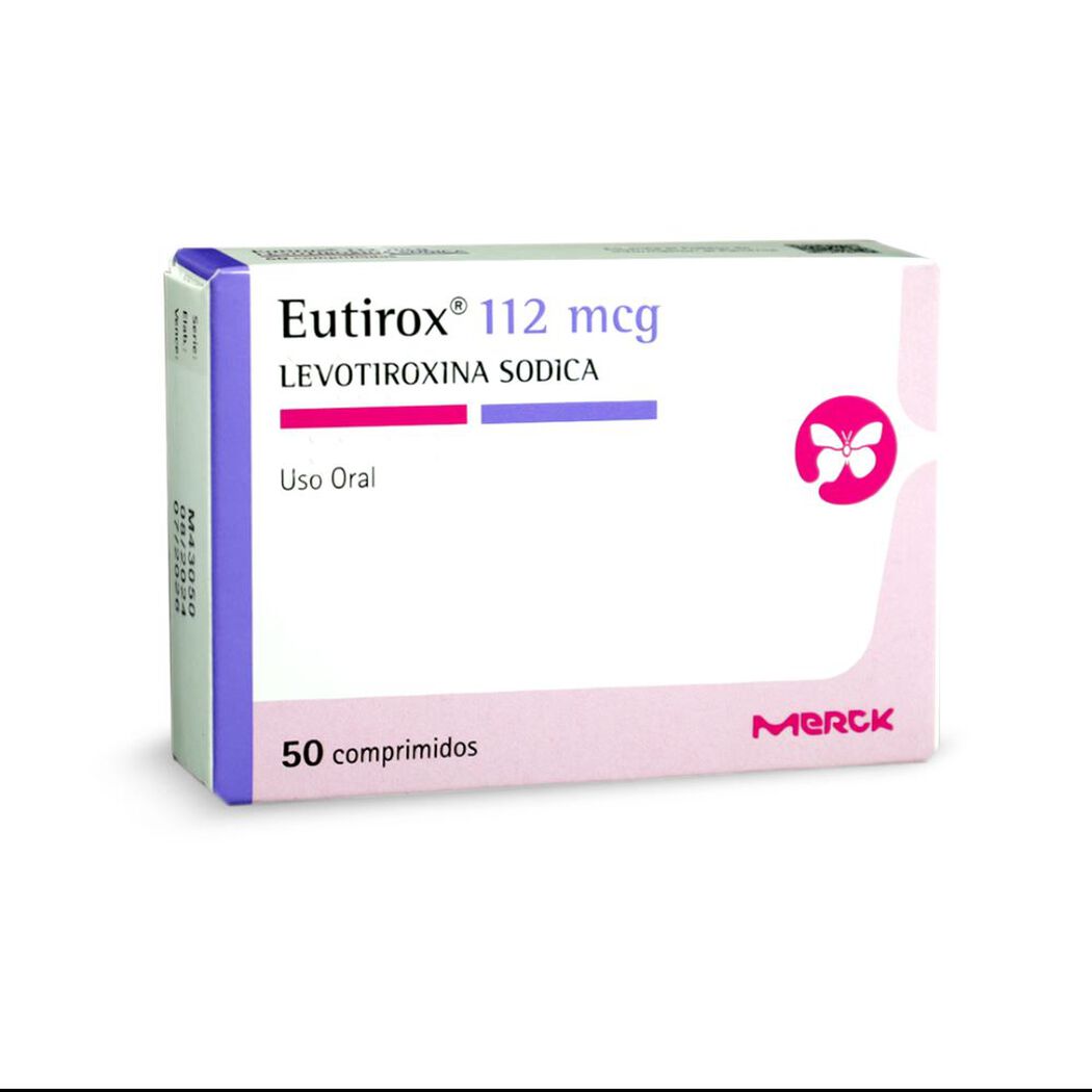 Eutirox 112 mcg x 50 Comprimidos, , large image number 0