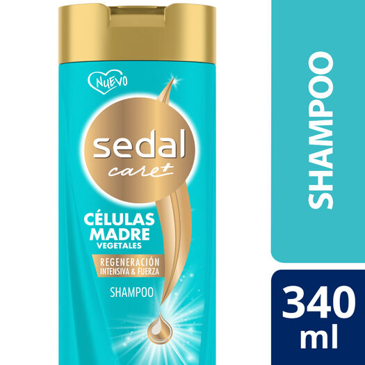 Sedal Shampoo Células Madre Vegetales 340ml, , large image number 0