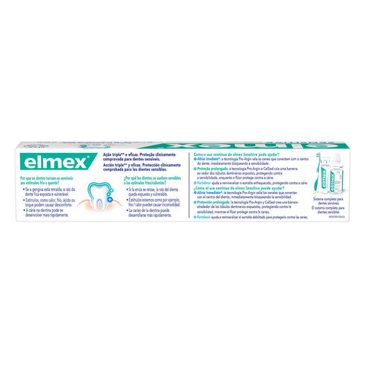 Pasta Dental Elmex Sensible 110 g, , large image number 3