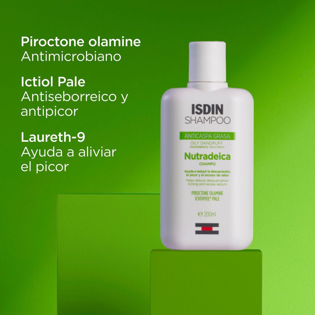 Shampoo Anticaspa Grasa Nutradeica 400mL, , large image number 3