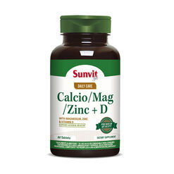 Sunvit Life Calcio/Magnesio/Zinc + D x 90 Comprimidos