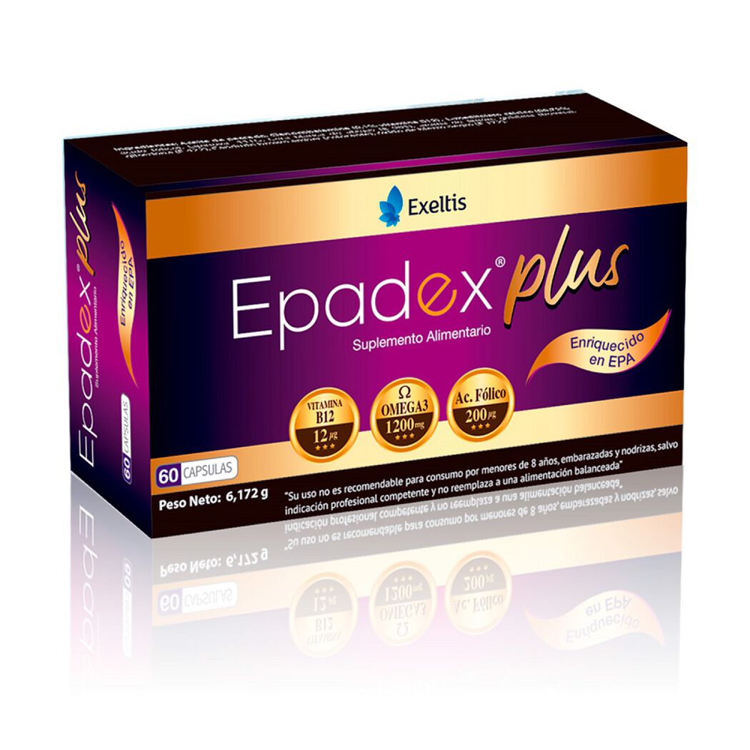 Epadex Plus Caja 60 Cap, , large image number 0