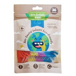 Hilo Dental La Prepie Infantil Eco Friendly Encerado Mango Biodegradable 36 un